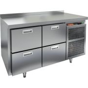 СТОЛ С МОРОЗ.ШКАФОМ HICOLD SN22/BT