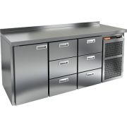 СТОЛ С ОХЛАЖД.ШКАФОМ HICOLD GN 133 BR2 TN