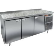 СТОЛ С ОХЛАЖД.ШКАФОМ HICOLD GN111/TN (КАМЕНЬ)