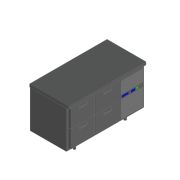 СТОЛ С ОХЛАЖД.ШКАФОМ HICOLD GN22/TN O