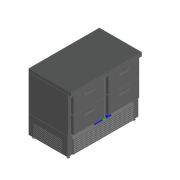 СТОЛ С ОХЛАЖД.ШКАФОМ HICOLD SNE 22/TN O