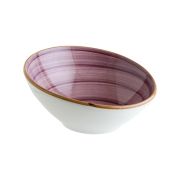 Bonna (Турция) Салатник d=160 мм. 350 мл. h=55/75 мм. скошенный край Блэкберри (тарелка подст.68925), форма Ванто Bonna /1/12/552/