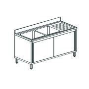 ВАННА МОЕЧНАЯ APACH CHEF LINE L2S146-44RWSD