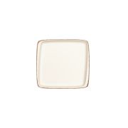 Bonna (Турция) Тарелка прямоуг. 270*250 мм. без полей Ретро коричневый край, форма Мув Bonna /1/6/624/