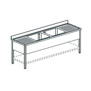 ВАННА МОЕЧНАЯ APACH CHEF LINE L2S247-652W