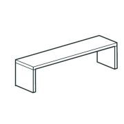 ПОЛКА НАСТОЛЬНАЯ ЗАКРЫТАЯ APACH CHEF LINE LOSC35110T1CS