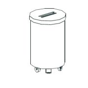 ТЕЛЕЖКА ДЛЯ МУСОРА APACH CHEF LINE LWBP95