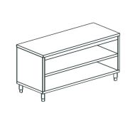 СТОЛ ПРОИЗВОДСТВЕННЫЙ ЗАКРЫТЫЙ С 3-Х СТОРОН APACH CHEF LINE LWC719SH2