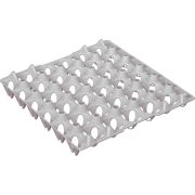 Пластик (Россия) Ячейка 300*300*48 мм. белая, под курин. яйцо, для ящика (71471) 30 ячеек /1/3000/