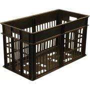 Ящики (Россия) Ящик 660*340*360 мм. для яиц прямой перфорир., черный (ячейка 71452) /1/18/