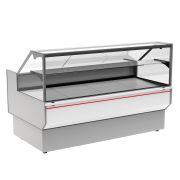 ВИТРИНА ХОЛОДИЛЬНАЯ GC95 SM 1,8-1 (ВХС-1,8 CARBOMA GC95) (0011-9003 БОКОВИНЫ СЕРЫЕ, ДЕКОР БЕЛЫЙ)