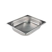 MGsteel Гастроемкость 1/2 h= 65 мм. 325*265 мм. 4 л. нерж. перфорир. d=6 мм. MGsteel /1/6/12/