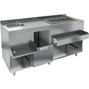 МОДУЛЬ БАРНЫЙ КОКТЕЙЛЬНАЯ СТАНЦИЯ С БОРТОМ НБМКС-15/5БПК БЕЗ ЯЩИКОВ И ВЕРТУШКИ