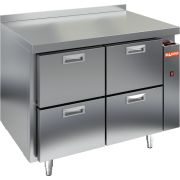 СТОЛ С МОРОЗ.ШКАФОМ HICOLD GN 22/BT P БЕЗ АГРЕГАТА