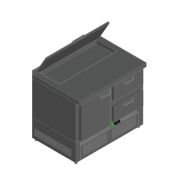 СТОЛ ДЛЯ САЛАТОВ HICOLD SLE1-12GN С КРЫШК.