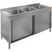 СТОЛ КУПЕ С ВАННОЙ МОЕЧНОЙ НСЗК3М-18/7Б