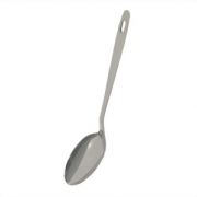 Нерж (Китай) Ложка гарнирная 31,2 см., L ручки 21 см. нерж. /1/120/