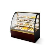 ВИТРИНА КОНДИТЕРСКАЯ VETE LUX 90 ШОКОЛАД/ЗОЛОТОЙ ГЛЯНЕЦ