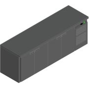 СТОЛ С ОХЛАЖД.ШКАФОМ HICOLD GN 1111 BR2 TN О