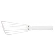 Icel (Португалия) Лопатка 29 см. прямая раб. часть 17*8 см. нерж. широкая с пластик. ручкой, белая Icel /1/6/
