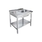 СТОЛ ДЛЯ ГРЯЗНОЙ ПОСУДЫ KAYMAN ДЛЯ П/М TATRA СПМ-121/0907 ЛЕВЫЙ