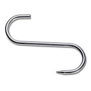 Icel (Португалия) Крюк для мяса S-образный l=10 см. d=2,5 см. нерж. (40 кг) Icel /1/