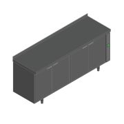 СТОЛ С ОХЛАЖД.ШКАФОМ HICOLD SN 1111/BT P БЕЗ АГРЕГАТА