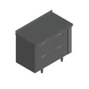 СТОЛ С ОХЛАЖД.ШКАФОМ HICOLD SN 22/TN P БЕЗ АГРЕГАТА