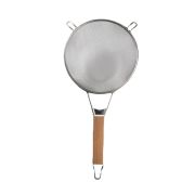 Нерж (Китай) Сито d=210 мм. нерж. с дерев. ручкой /1/