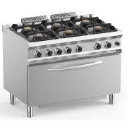 ПЛИТА ГАЗОВАЯ 6 КОНФОРОЧН. 700 СЕРИИ APACH CHEF LINE GLRRG117FGP EXTRA XL