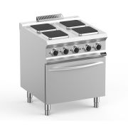 ПЛИТА ЭЛЕКТРИЧЕСКАЯ 4 КОНФОРОЧН. 700 СЕРИИ APACH CHEF LINE GLRE77FEP