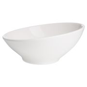 Bonna (Турция) Салатник d=160 мм. 350 мл. h=55/75 мм.(тарелка подст.68287)скошенный край Белый,форма Ванто Bonna /1/12/552/
