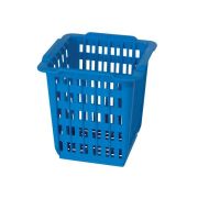 Емкость для столовых приборов 12,5х12,5см h13,5см, пластик 70.50.30.0104.0000