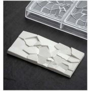 Форма д/шок. "Chocolate Bar Crush" 155х77мм h10мм, 100гр, 3 ячейки, п/к PC5002