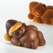 Форма д/шок. 3D "Мишка Тедди" 185х110мм h106мм, 230гр, 2 двойные формы, пластик KT193