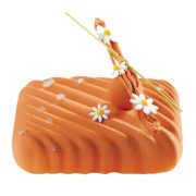 Форма для мороженого/суфле 3D "Квадрат" 162х162мм h46мм (объем 1л), силикон KE023S