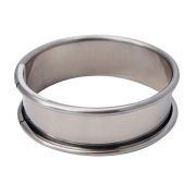 Форма кондитерская "Круг" d 10см h 2см, s/s 3091.10N