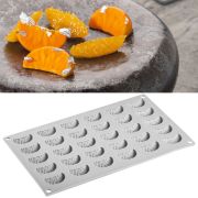 Форма силиконовая "Gourmand Мандарин долька" 38х22мм h15мм, 5мл, 30 ячеек GG024S
