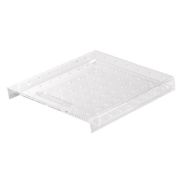 Подставка для конфет/капкейков 34,5х28см h4см, 56 отверстий, пластик, прозрачная EL101