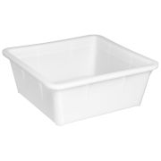 Ящики (Россия) Контейнер для теста 430*430*160 мм. (-30/+60°C) конусный, сплошной, морозостойкий, белый, полиэт. /1/300/