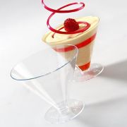 Набор емкостей для десерта 125мл d90мм h75мм, 100шт., пластик, цвет прозрачный PMOCO005