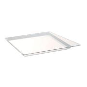 Набор подложек/крышек для десерта 100х100/118мм h6мм "Квадрат", 50шт., пластик ZENBO00C