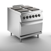 ПЛИТА ЭЛЕКТРИЧЕСКАЯ 4 КОНФОРОЧН. 700 СЕРИИ APACH CHEF LINE SLRE87FEM