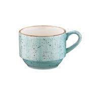 Bonna (Турция) Чашка  80 мл. кофейная d=59 мм. h=48 мм. штабелир. Аква (блюдце 62124), форма Банкет Bonna /1/6/1776/