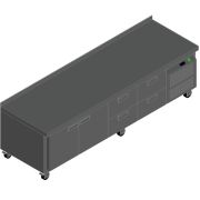 СТОЛ С ОХЛАЖД.ШКАФОМ HICOLD GN 1122/TN LT М